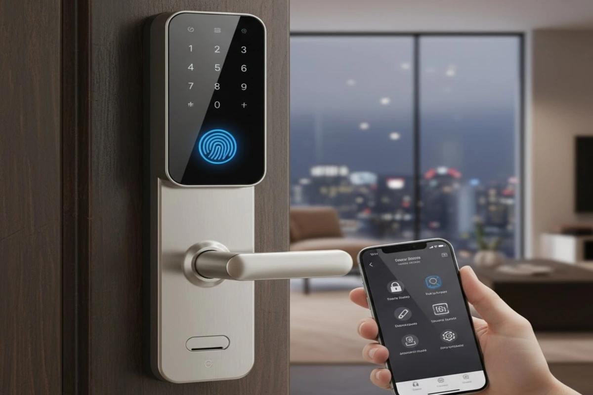 قفل بیومتریک